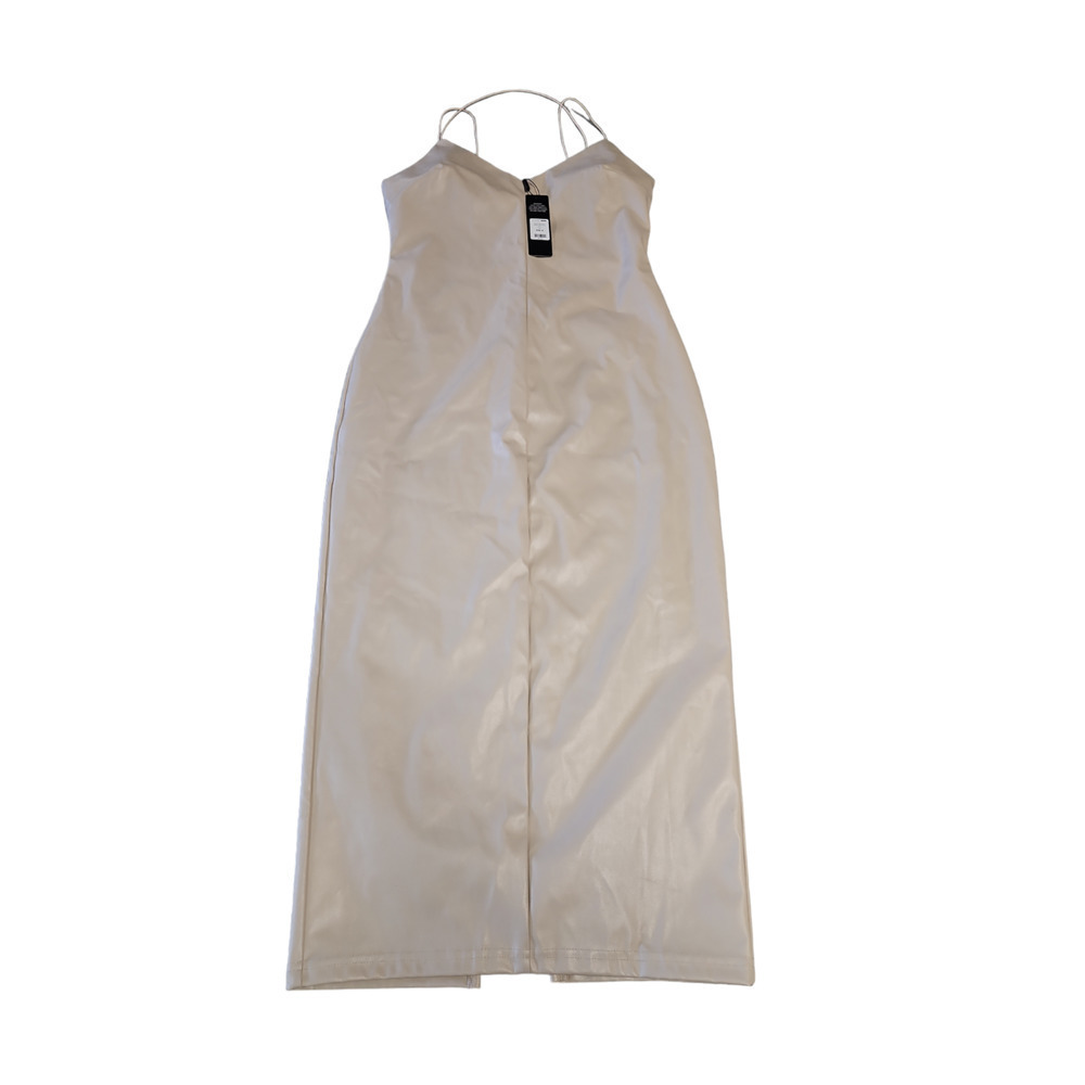 Fashion Nova White Strappy Maxi Dress